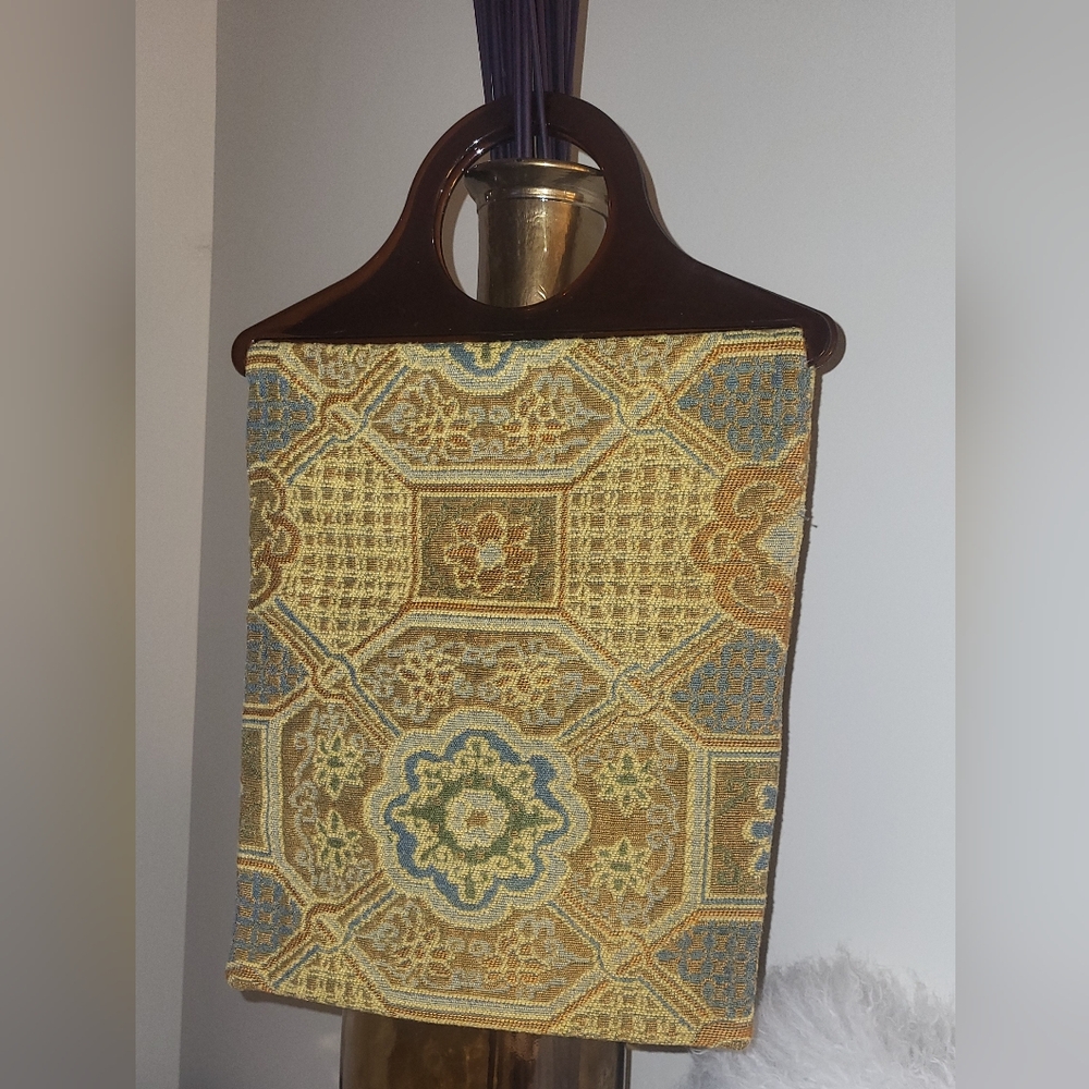 Vintage textile handbag
